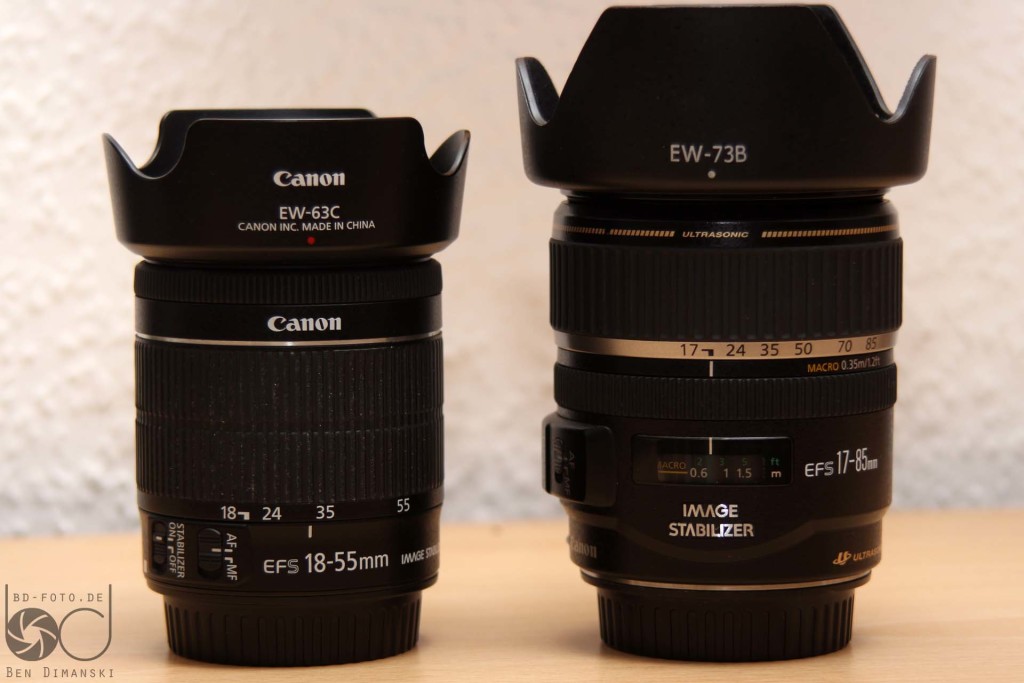 Weitwinkel -  EF-S 18-55mm vs. EF-S 17-85mm