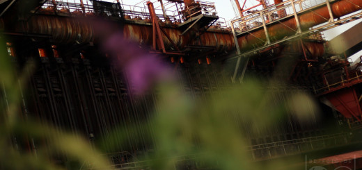 Fokusspielerei auf Zollverein