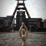 Gestalta auf Zollverein - Zwischendurch ein wenig Yoga..